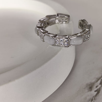 Zircon Opal Ring