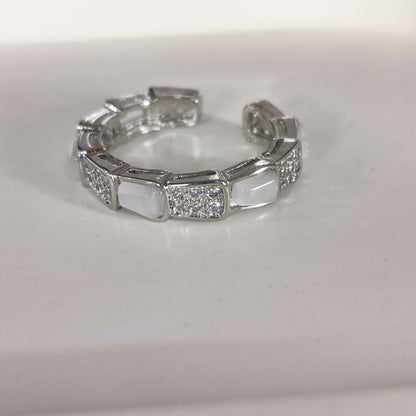 Zircon Opal Ring