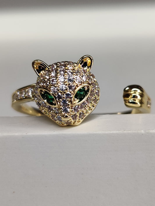 Jaguar Emerald Ring