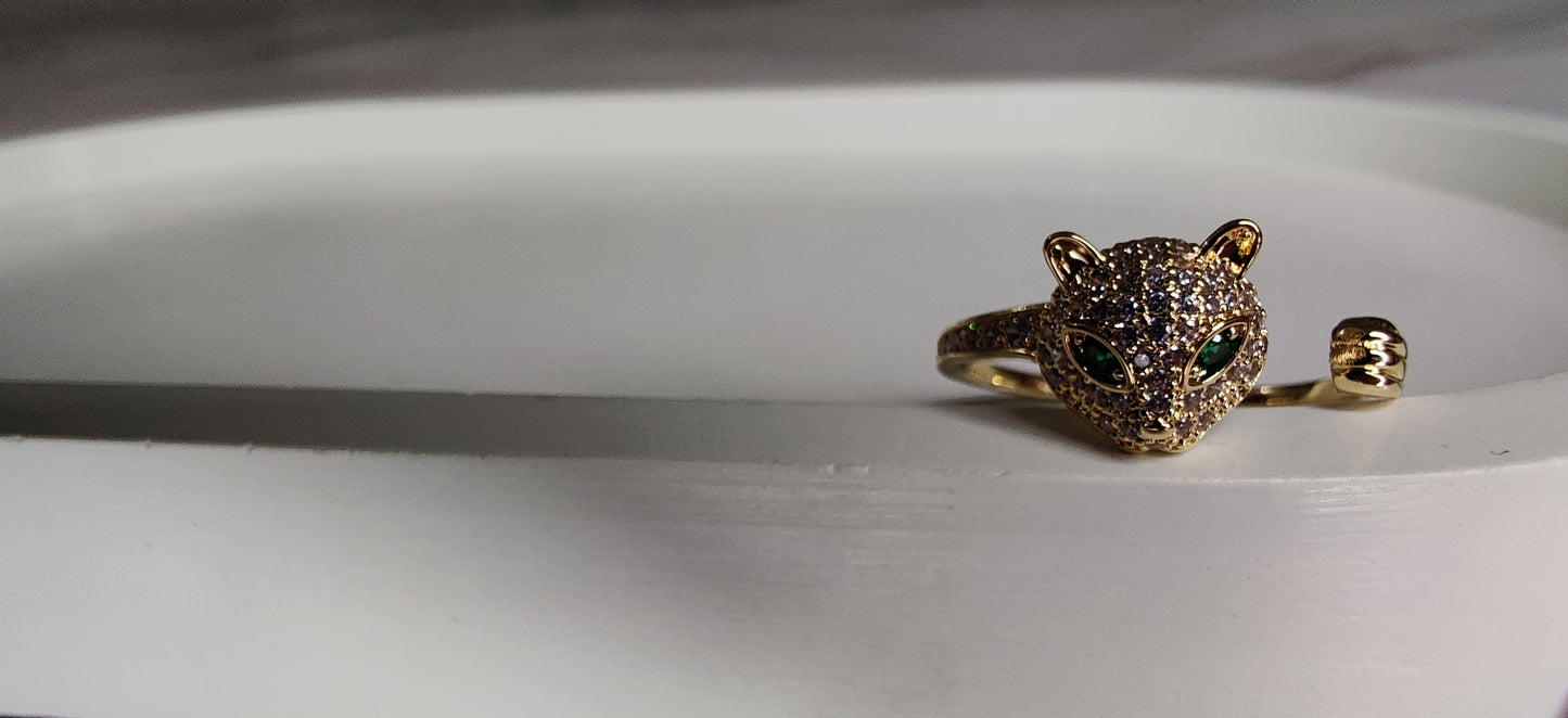 Jaguar Emerald Ring