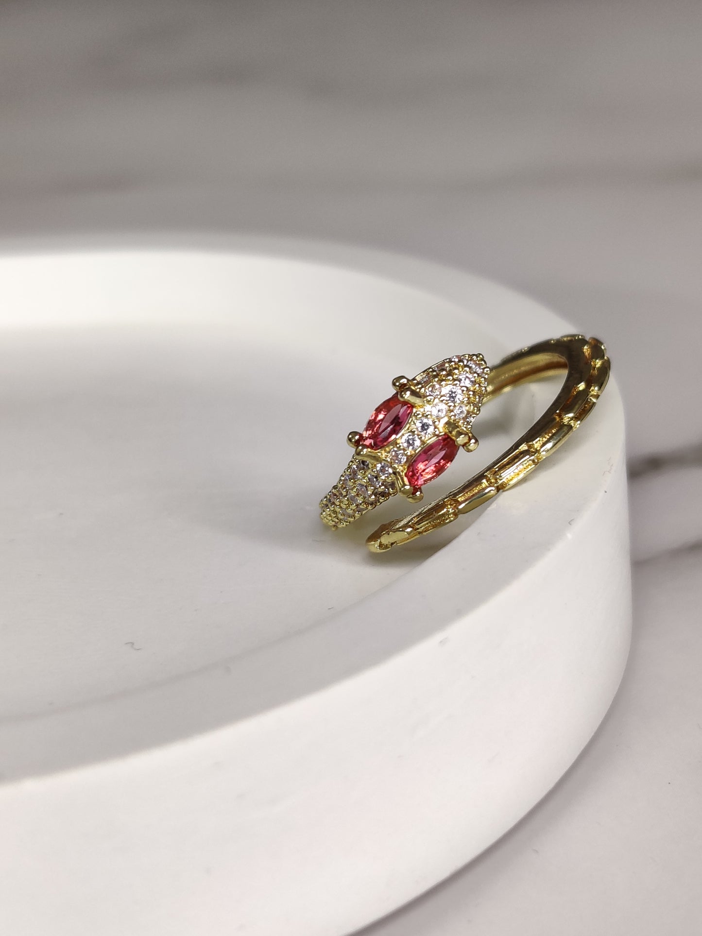Viper Ring, Gold