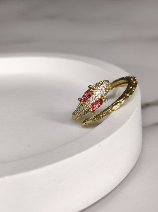 Viper Ring, Gold