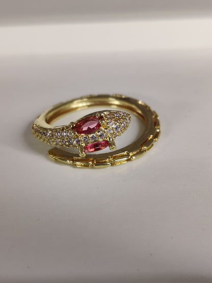 Viper Ring, Gold