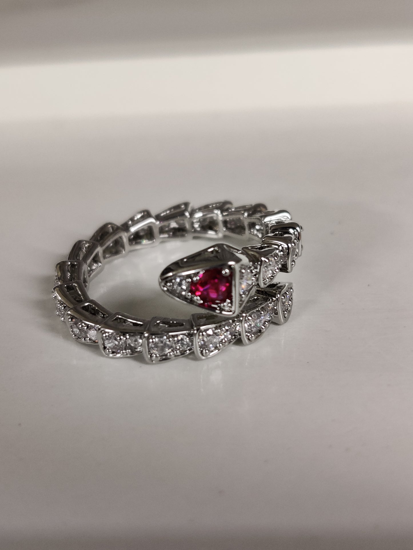 Viper Ring, Silver