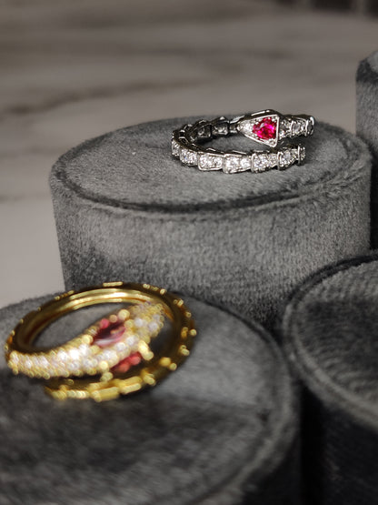 Viper Ring, Silver