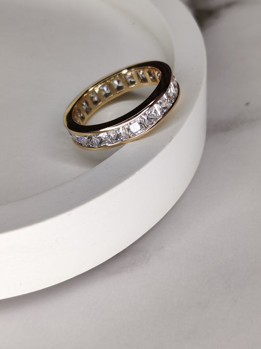 Zircon Band Ring