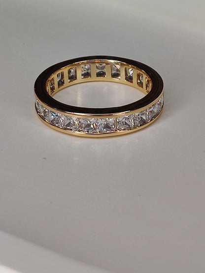 Zircon Band Ring