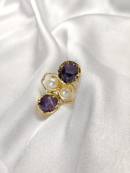 Eight Ring, Dark Amethyst