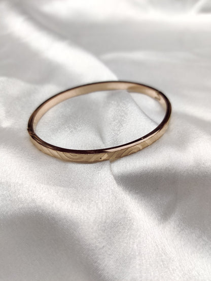 Pattern Bracelet-Rose Gold