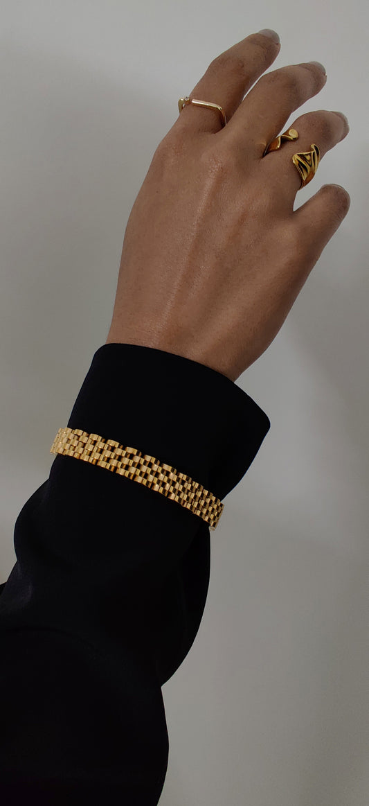 Link Bracelet-Gold