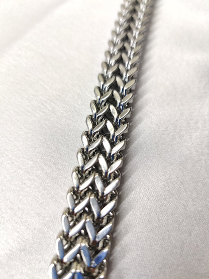 Double Link Bracelet-Silver