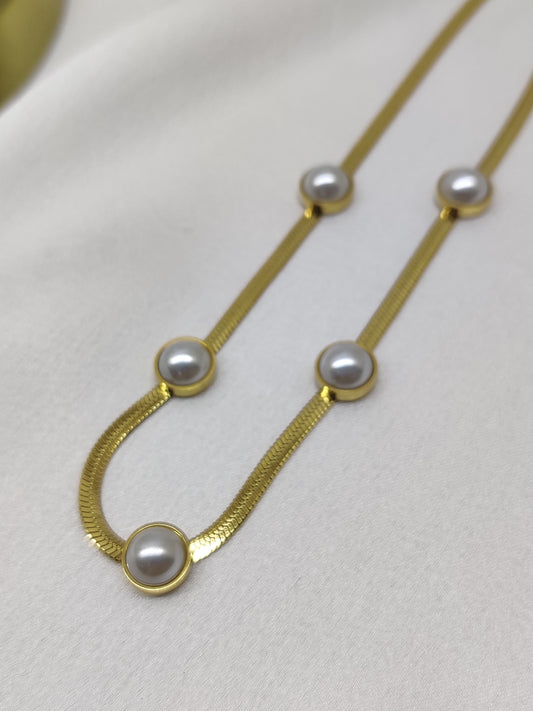 Pearl Snake chain