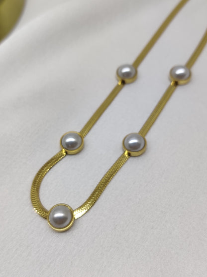 Pearl Snake chain