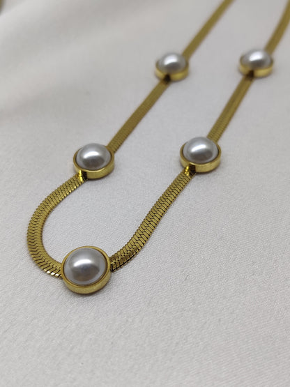 Pearl Snake chain