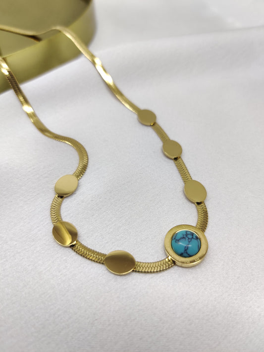 Aqua Snake chain