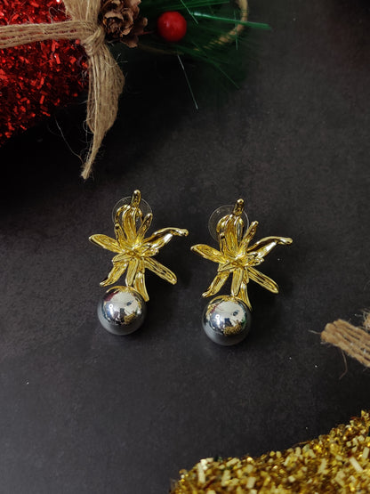 Luca Coral Earrings