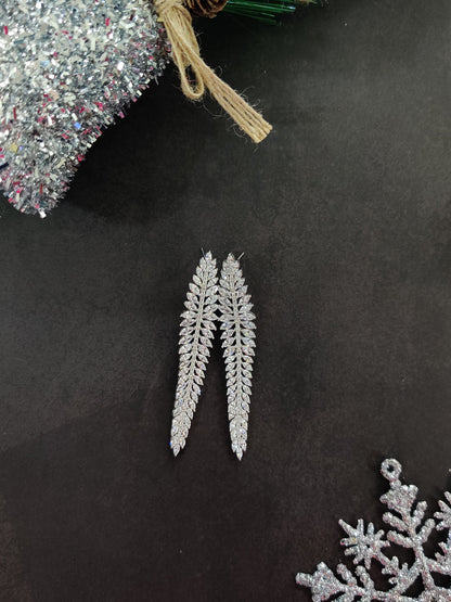 Tina Earrings- Silver