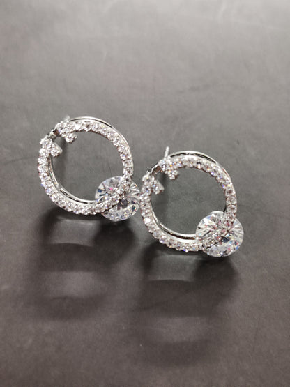 Sammy Earrings- Silver