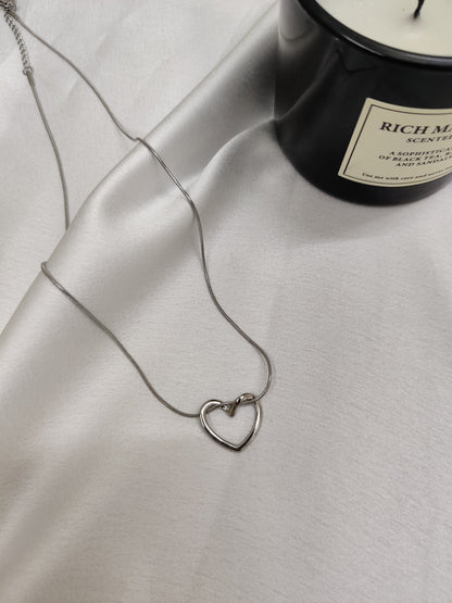 Teo Necklace -Silver