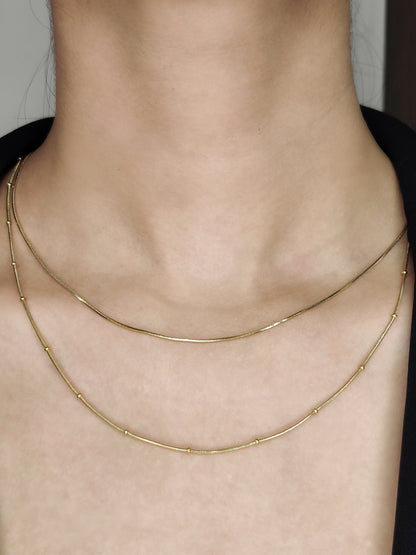 Bead Layered Necklace