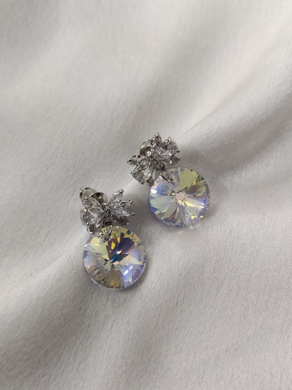 Holographic Drop Earrings