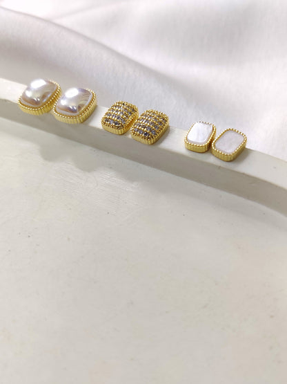 Mini Studs -set of 3