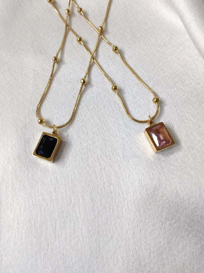 Layla Necklace- Rose