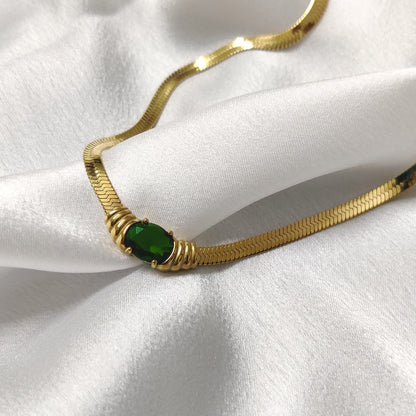 Cali Necklace- Emerald