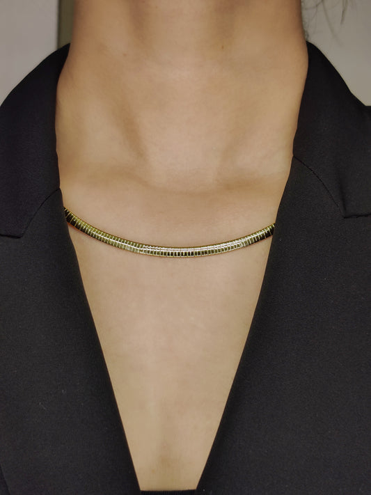 Hasli Necklace - Broad (Gold)