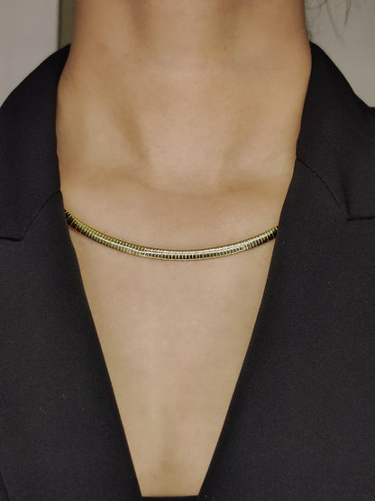 Hasli Necklace - Broad (Gold)