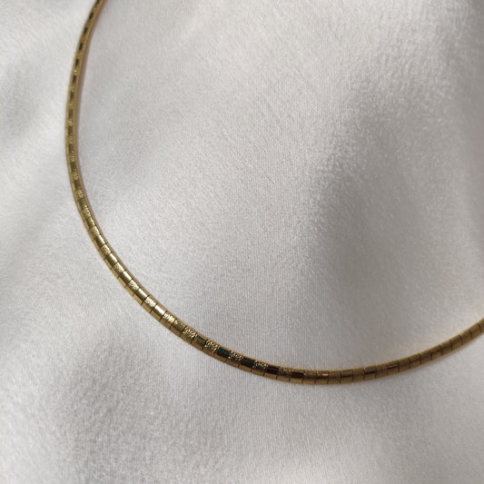 Hasli Necklace - Slim (Gold)