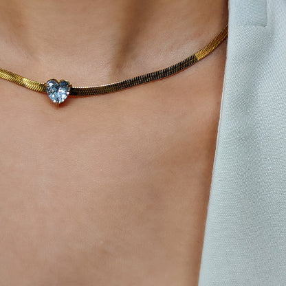 Crystal Heart Necklace