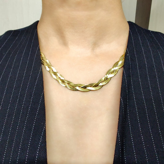 Twisted Viper Necklace