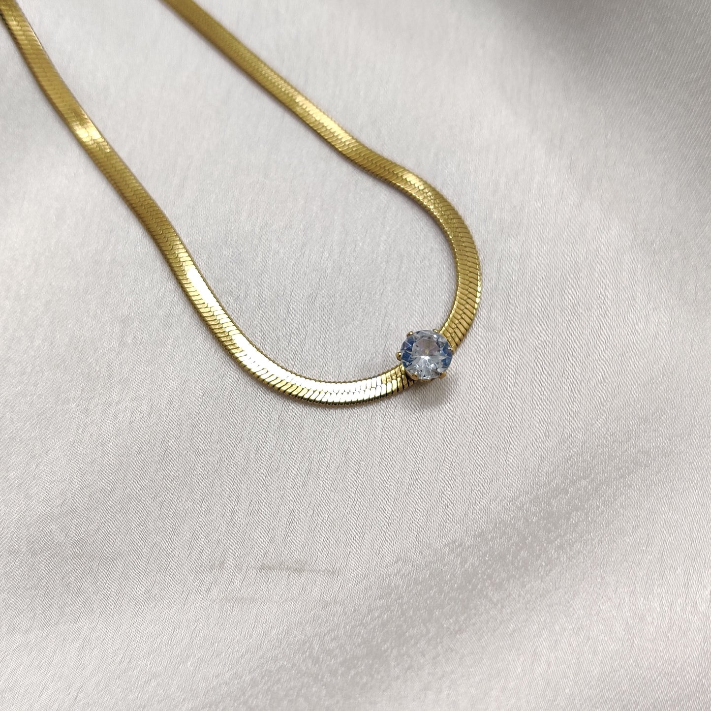 Diamond Viper Necklace