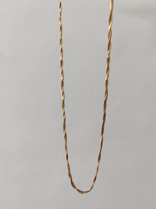 Twisted Viper Necklace- Thin