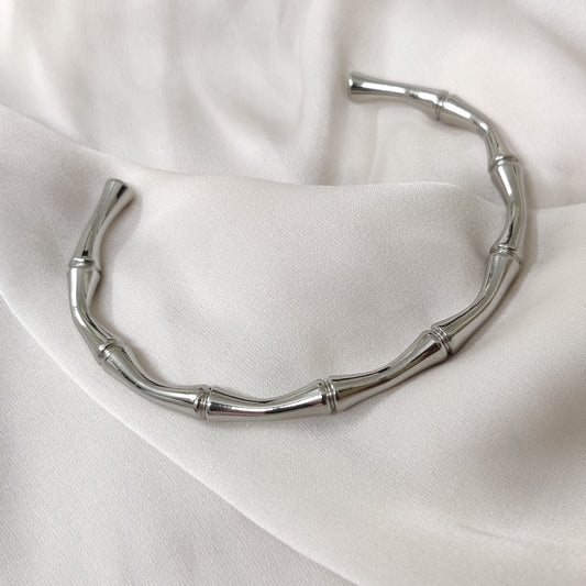Eve Cuff Bracelet - Silver