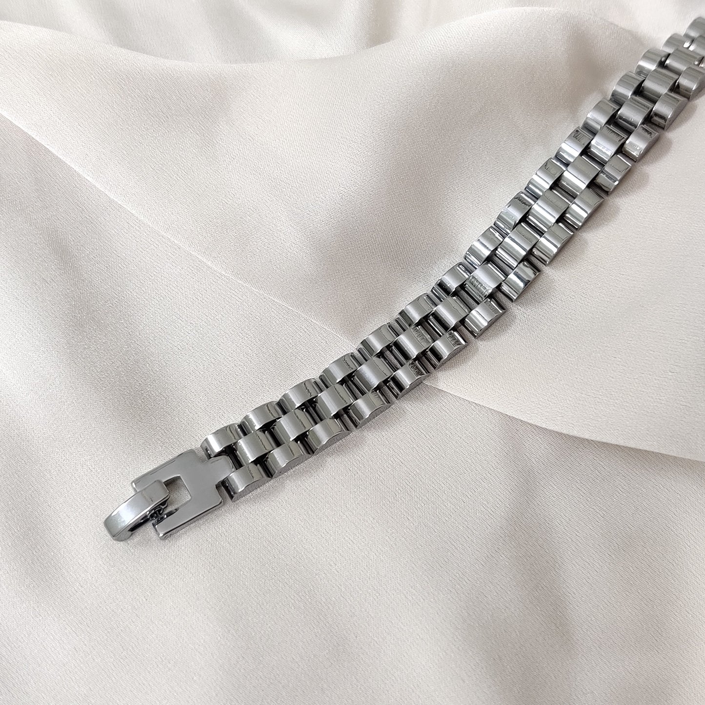 Lila Link Bracelet - Silver