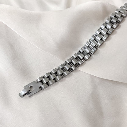 Lila Link Bracelet - Silver