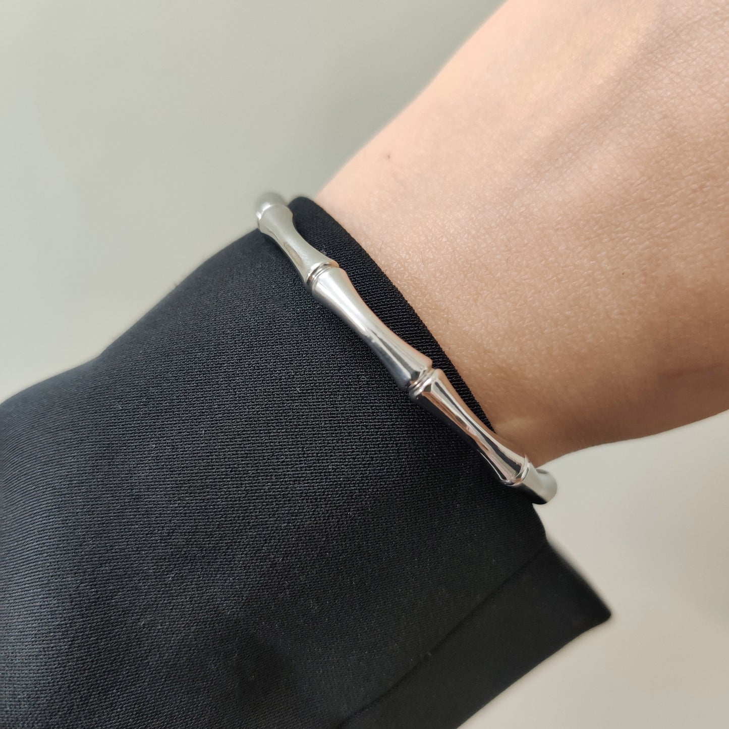 Eve Cuff Bracelet - Silver