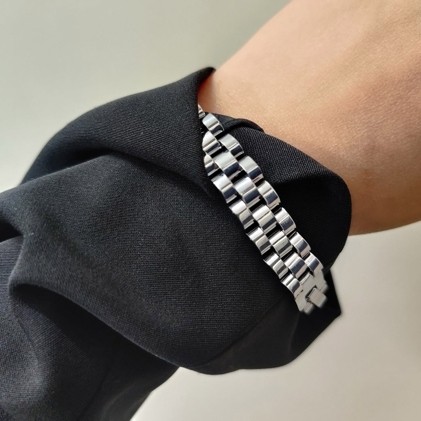 Lila Link Bracelet - Silver