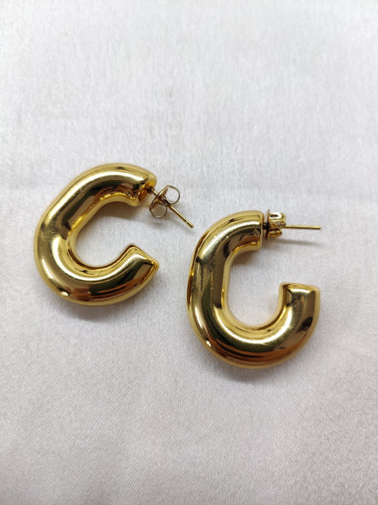 Petunnia half hoops Earrings