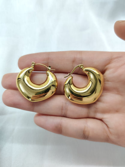Autumn hoops Earrings