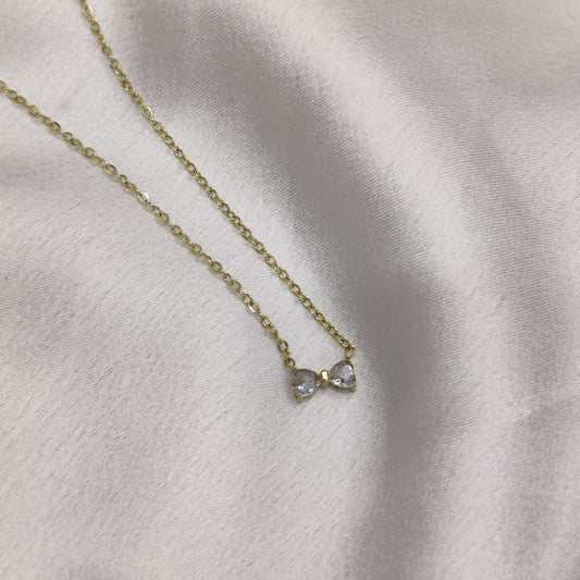 Dainty Bow Necklace