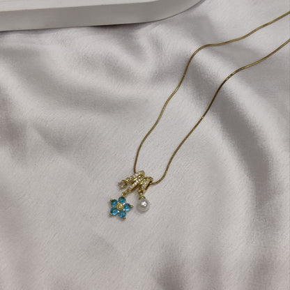 Vega Aqua Necklace