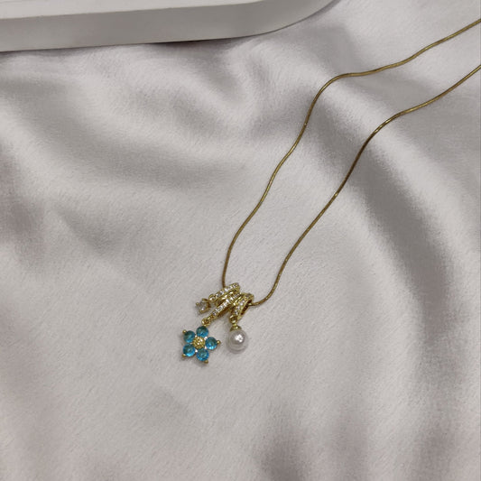 Vega Aqua Necklace