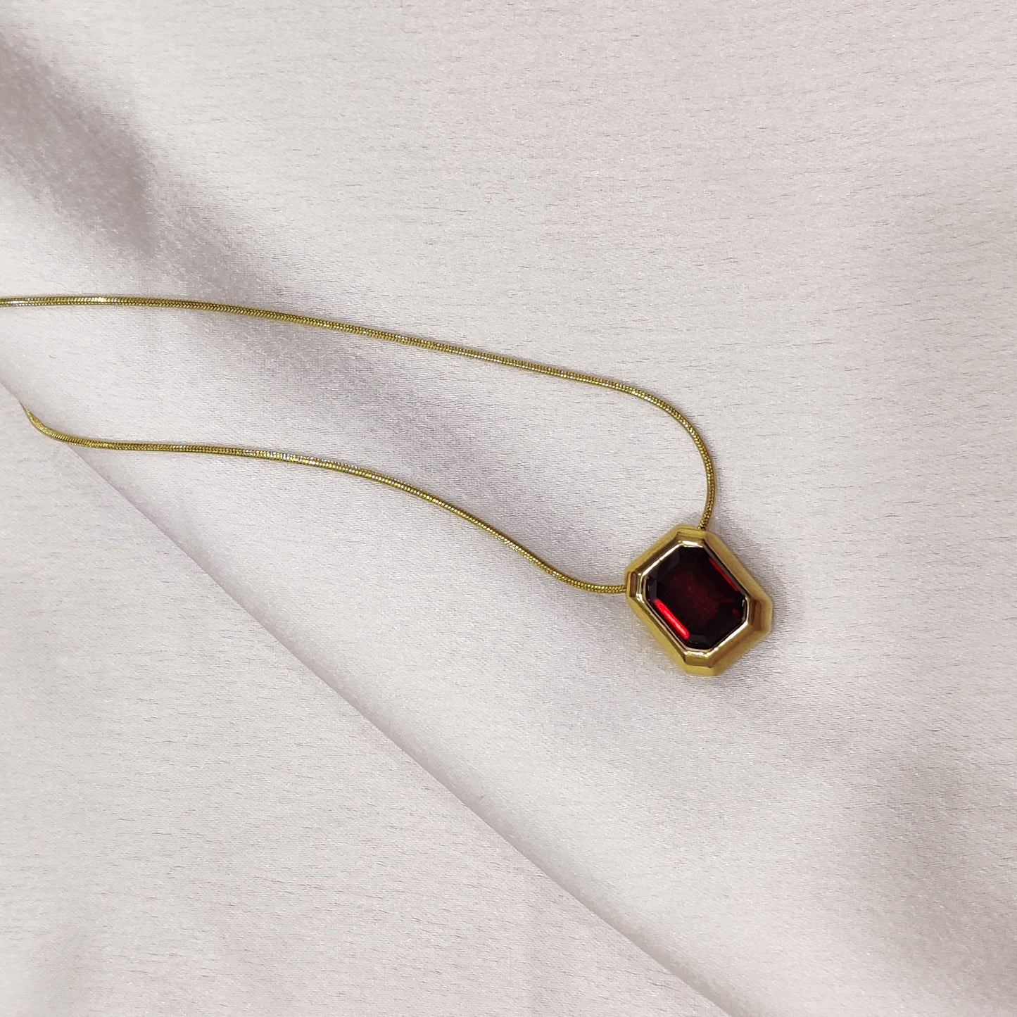 Jasper Topaz Necklace