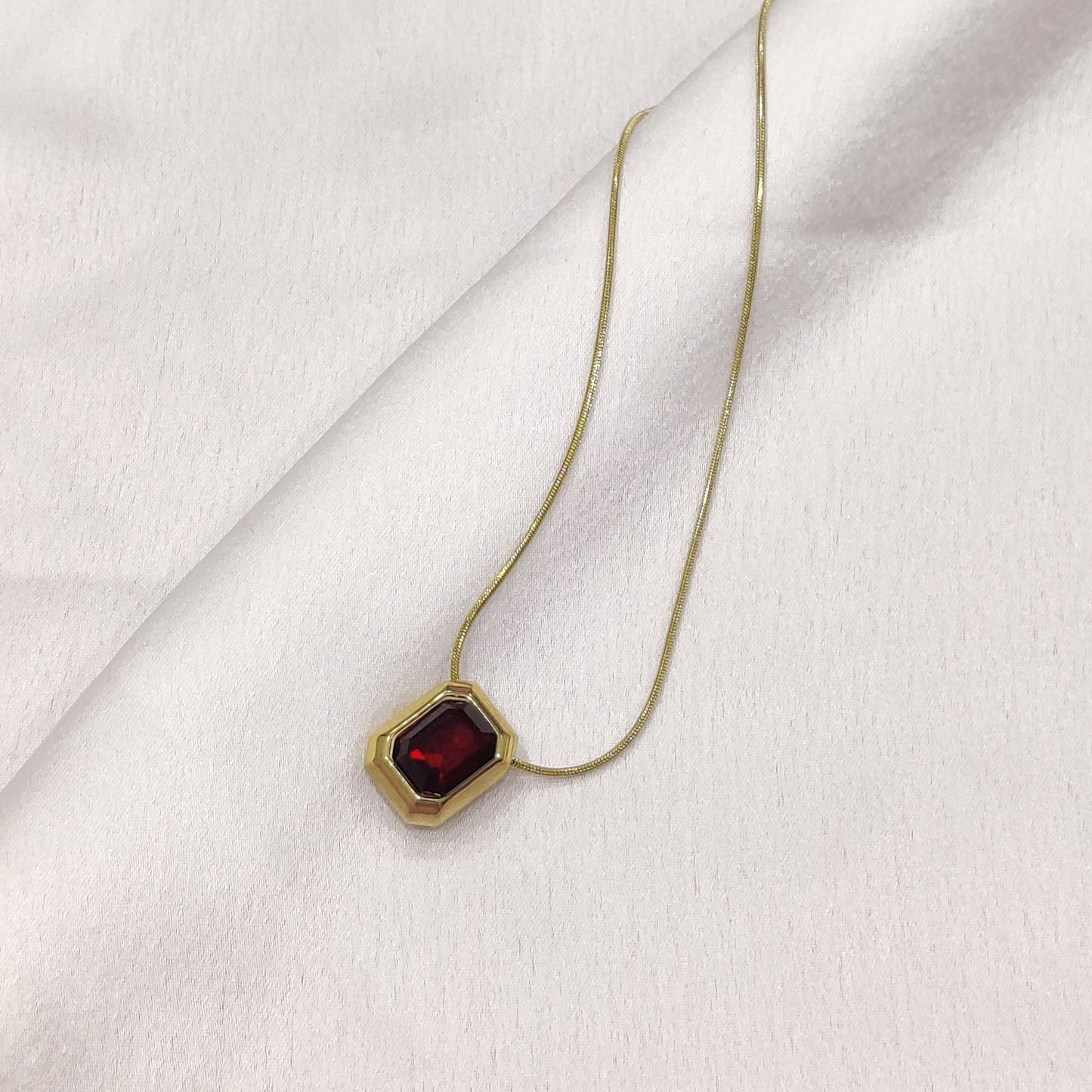 Jasper Topaz Necklace