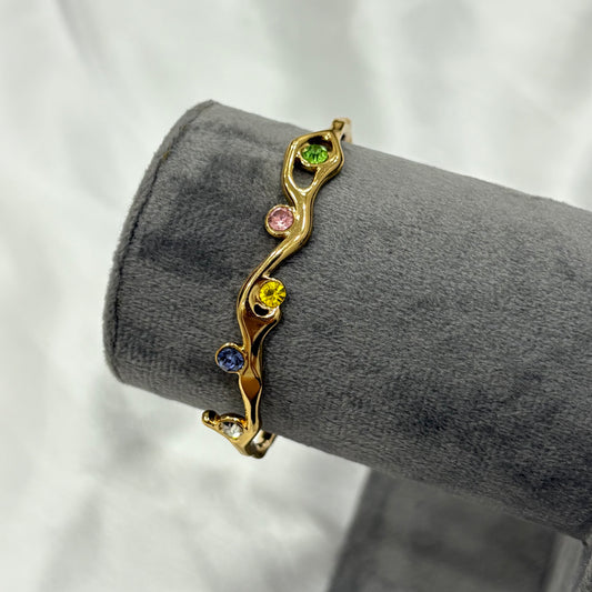 Shayna Cuff Bracelet- Multi