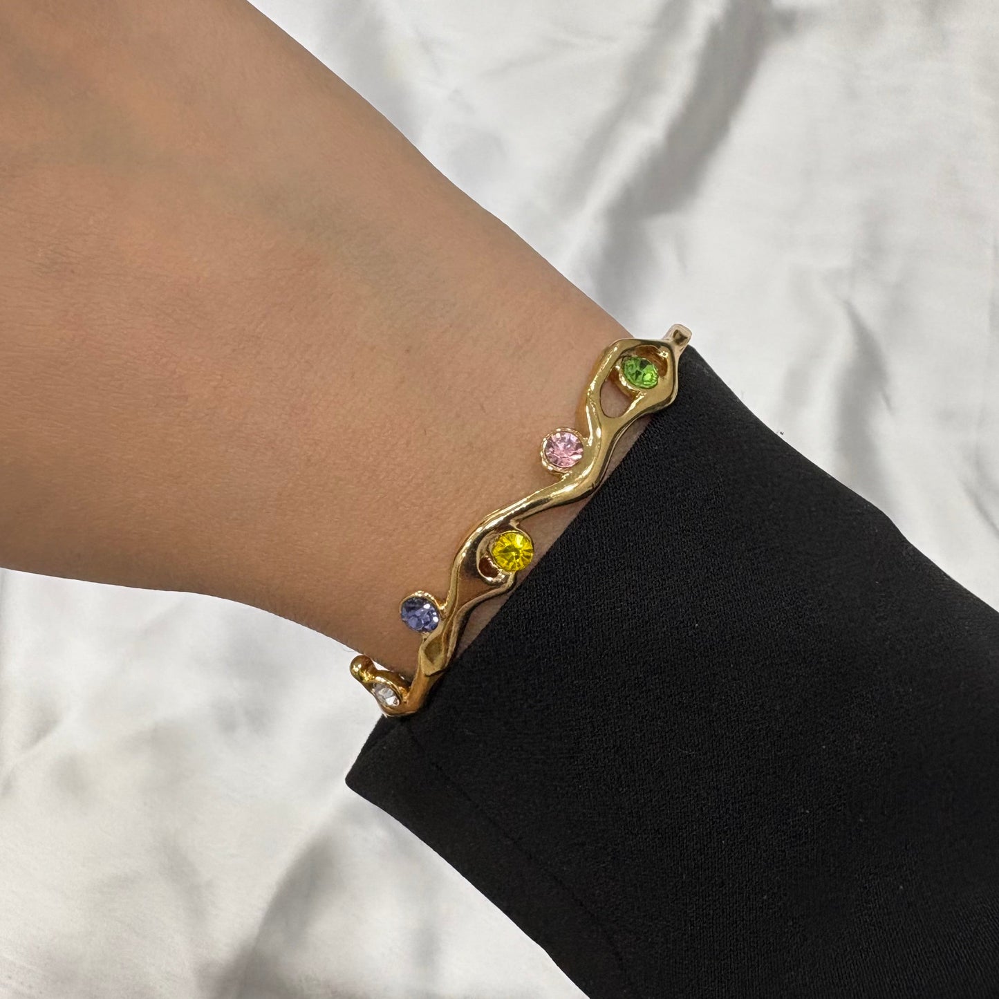 Shayna Cuff Bracelet- Multi