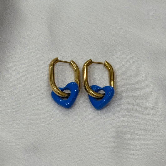 Shelby Earrings- Blue